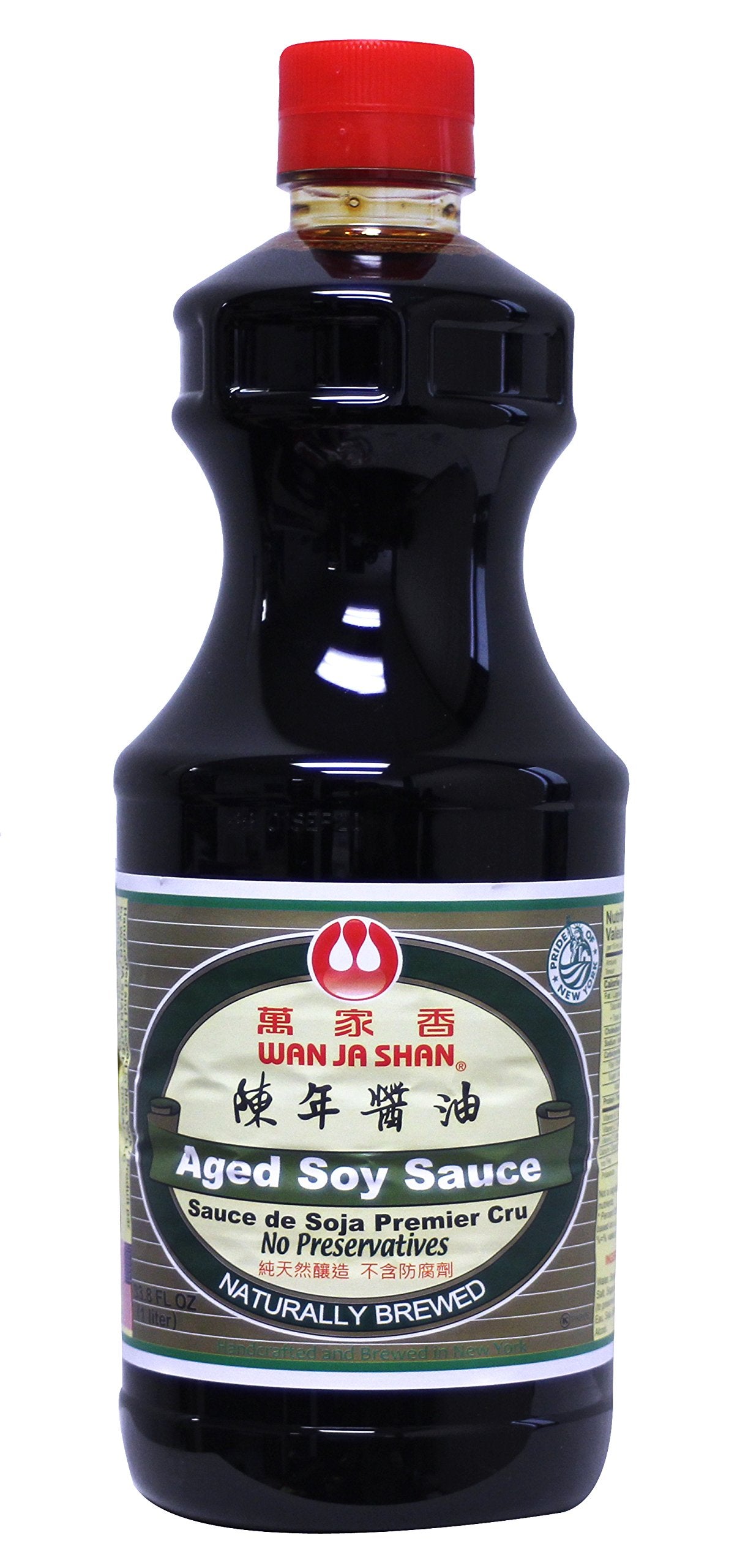 萬家香陳年醬油 Wan Ja Shan Non GMO Aged soy sauce 33.8 fl oz