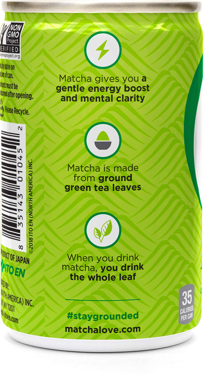 Matcha Love Green Tea Sweetened Energy Shots, 5.2 Ounce (Pack of 20)