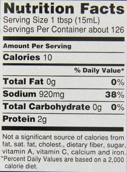 Kikkoman Soy Sauce, 64 Ounce