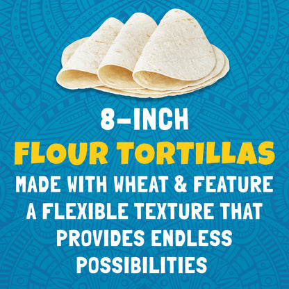 Ortega Tortillas, Flour, 14.3 Oz (Pack of 10)