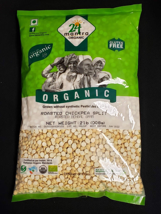 Organic Roasted Bengal gram (Dhaliya)