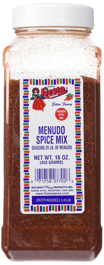 Bolner's Fiesta Extra Fancy Menudo Spice Mix, 16 Oz.