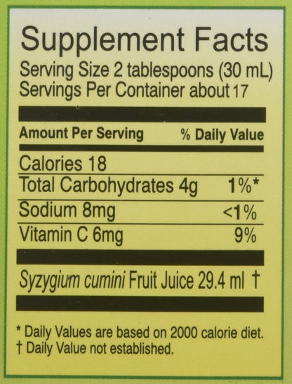 Vedic Juices, Jamun Juice (Indian BlackBerry), 500 Milliliter(mL)