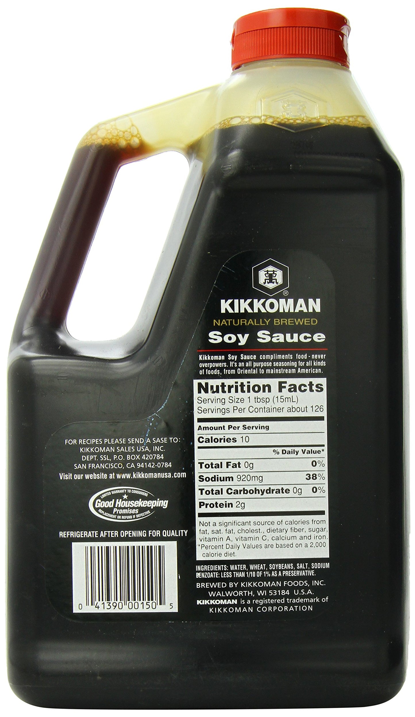 Kikkoman Soy Sauce, 64 Ounce