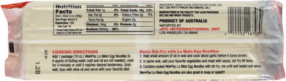 Wel Pac BG19548 Wel Pac Lo Mein Noodles - 12x10OZ