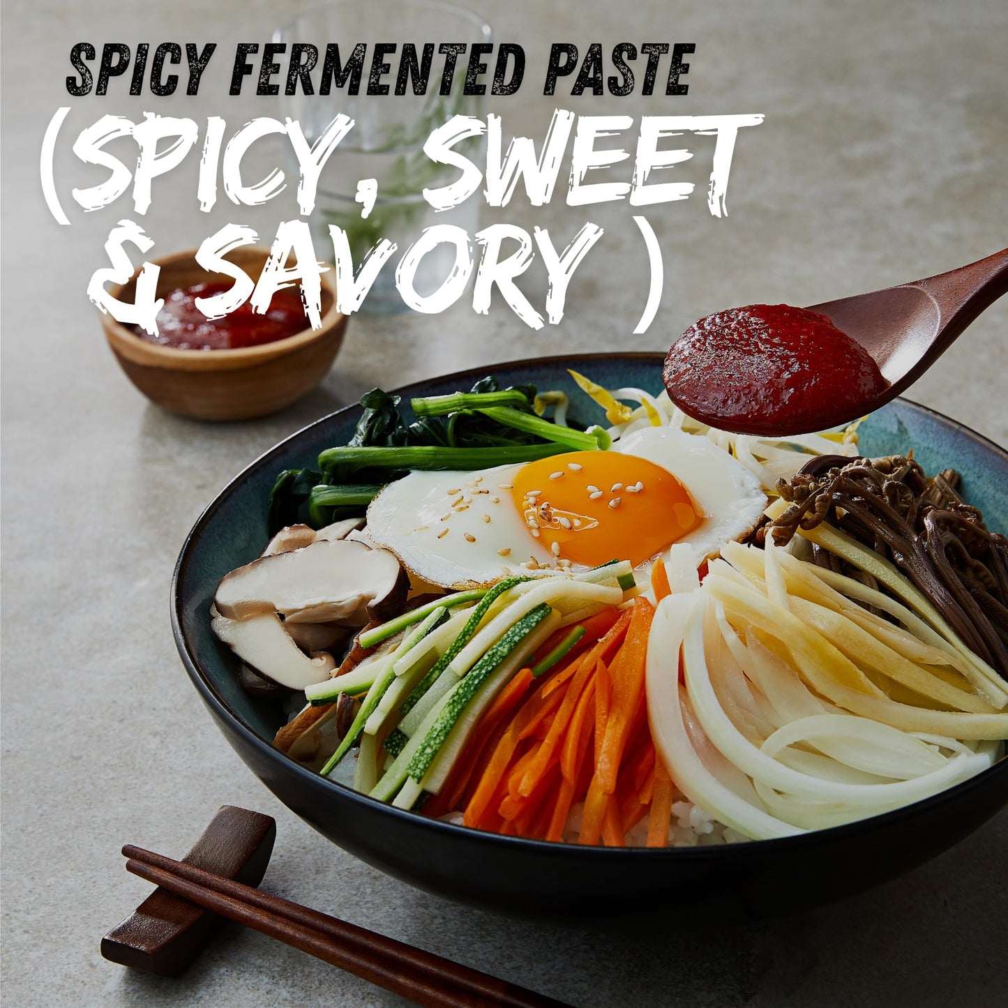 O’Food Gochujang – Korean Red Chili Paste Spicy & Sweet Savory Fermented Sauce | Gluten-Free | No Corn Syrup | Great for Bibimbap, Marinades, Stews & BBQ