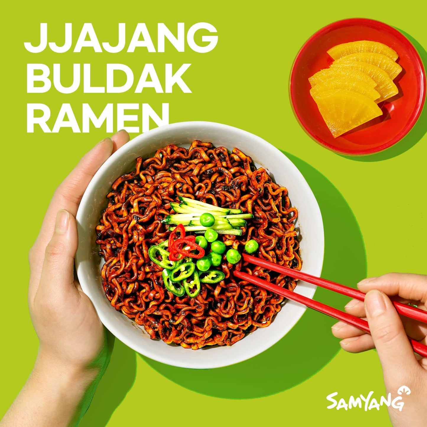 SY Ramen Noodle (2 Jjajang, Variety Pack of 2)