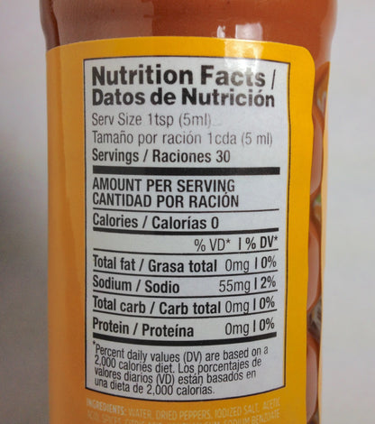 2 - La Guacamaya Authentic Hot Sauce Bottle Mexican Hot Sauce Salsa 5.07 oz Each