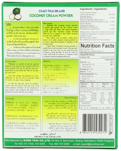 Chao Thai Coconut Powder, Large, 13 Ounce