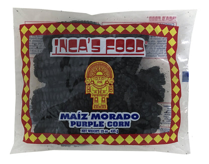 Inca's Food Maiz Morado - Purple Corn Cob - 15 Oz. (3-Pack)
