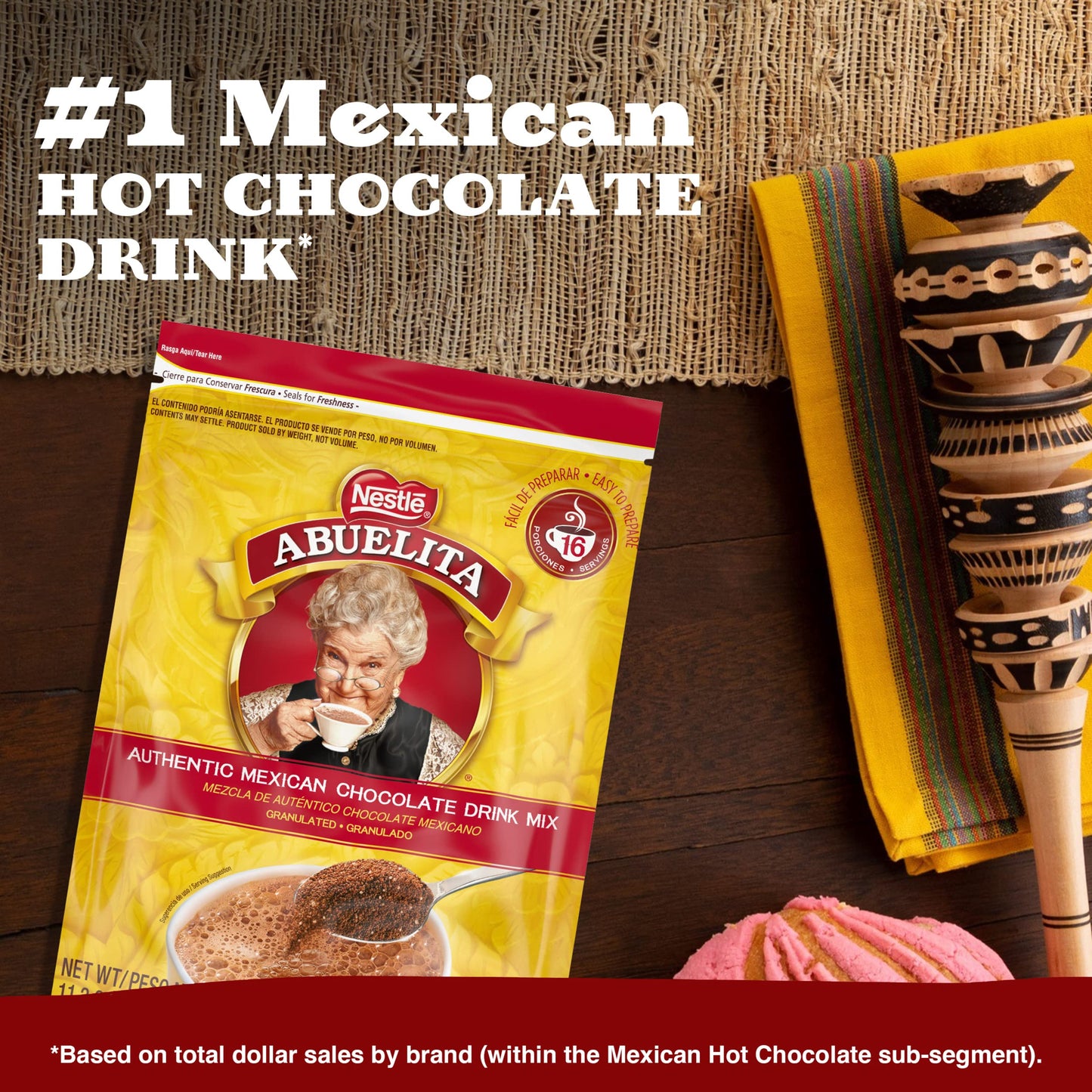 Abuelita Authentic Mexican Hot Chocolate Granulated Mix