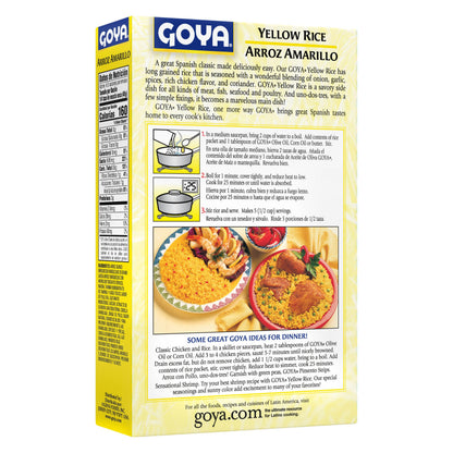 Goya Foods Yellow Rice Mix, 7 Ounce (Pack of 12)