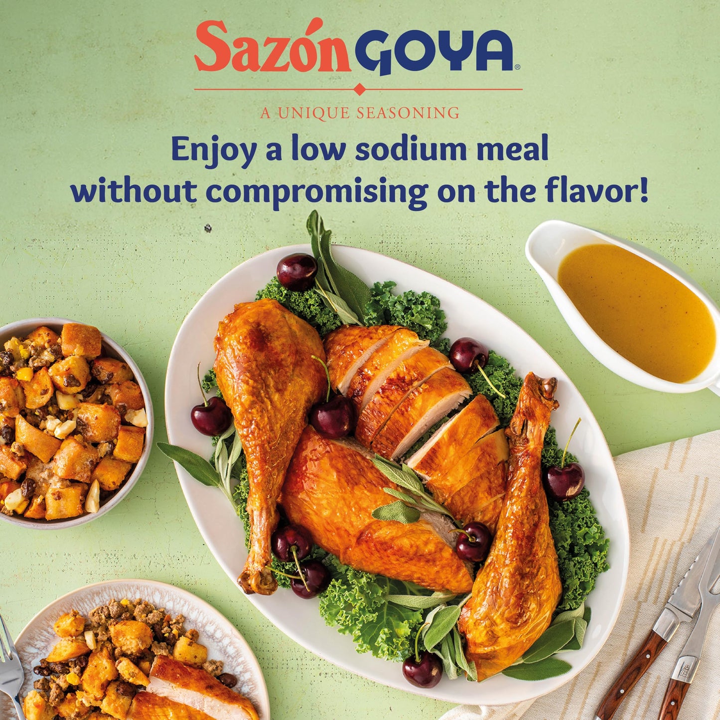 Sazón with Coriander & Annatto by Goya, Spices and Seasonings for Poultry, Seafood, Meat and Vegetables, All Purpose Mexican Seasoning, Pack of 2, 3.52 oz Cartons
