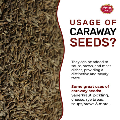 Spicy World Caraway Seeds 5 Pound Bulk Bag