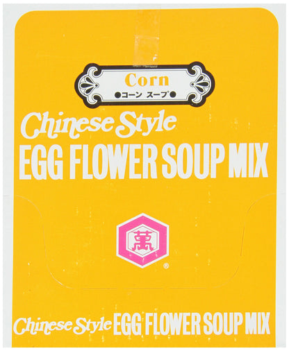 Kikkoman Corn Instant Egg Flower Soup, 1.3-Ounce (Pack of 12)
