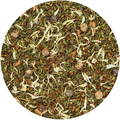 Tiesta Tea - Cocoa Mint Chill Loose Leaf Tea, Chocolate Peppermint Herbal Rooibos Blend, Non-Caffeinated, Brew Hot or Iced, Refillable Tin, Makes Up to 50 Cups, 3 Ounce