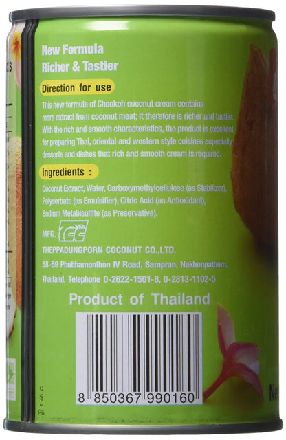 Chaokoh Coconut Cream, 13.5 Ounce