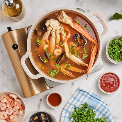 Lee Kum Kee Soup Base For Seafood Hot Pot, 1.8-Ounce Pouches (Pack of 12)