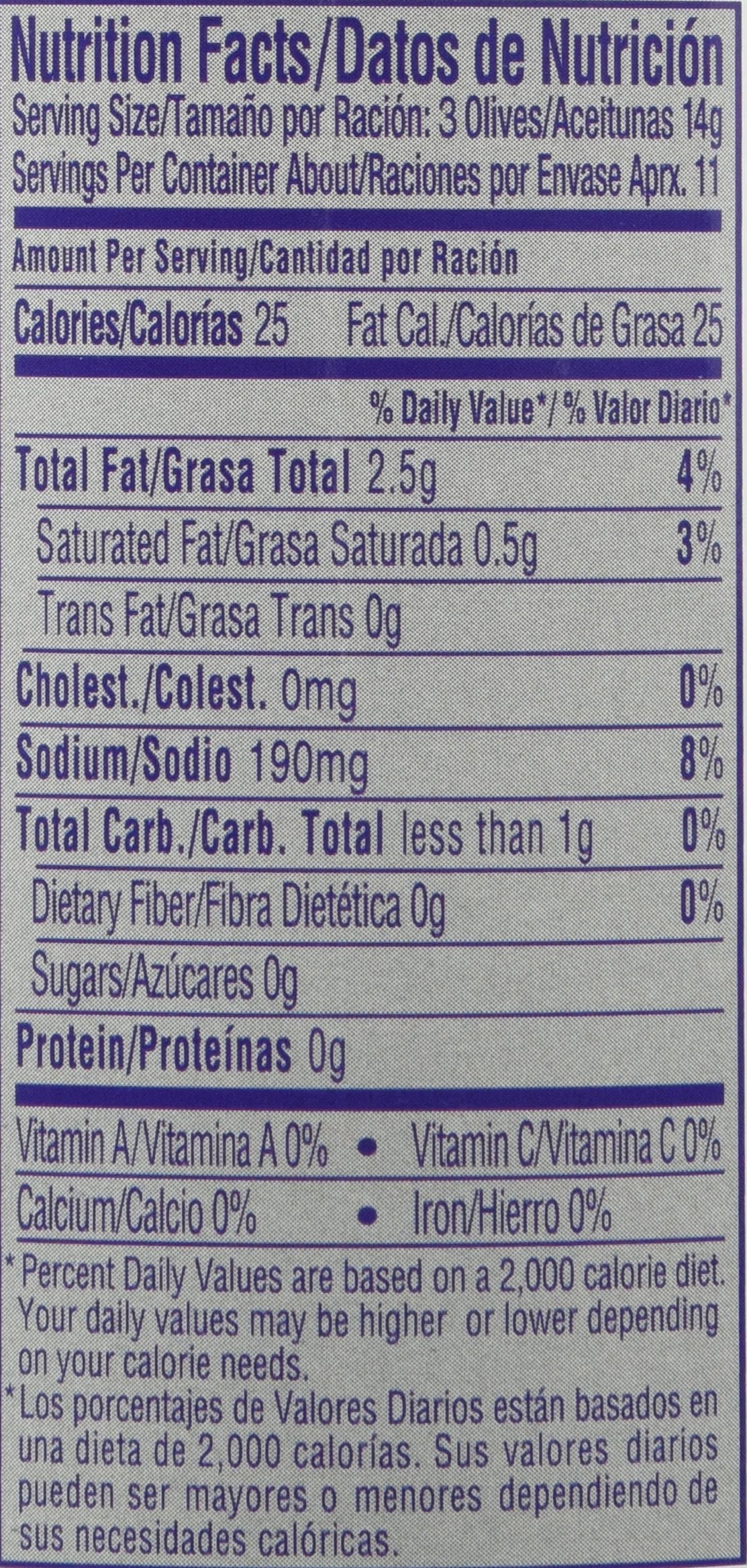 Goya Stuffed Olives Minced Anchovies 5.25 Ounce (Pack of 6)