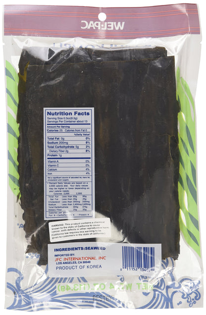 Wel-pac Dashi Kombu Dried Seaweed (Pack of 4)