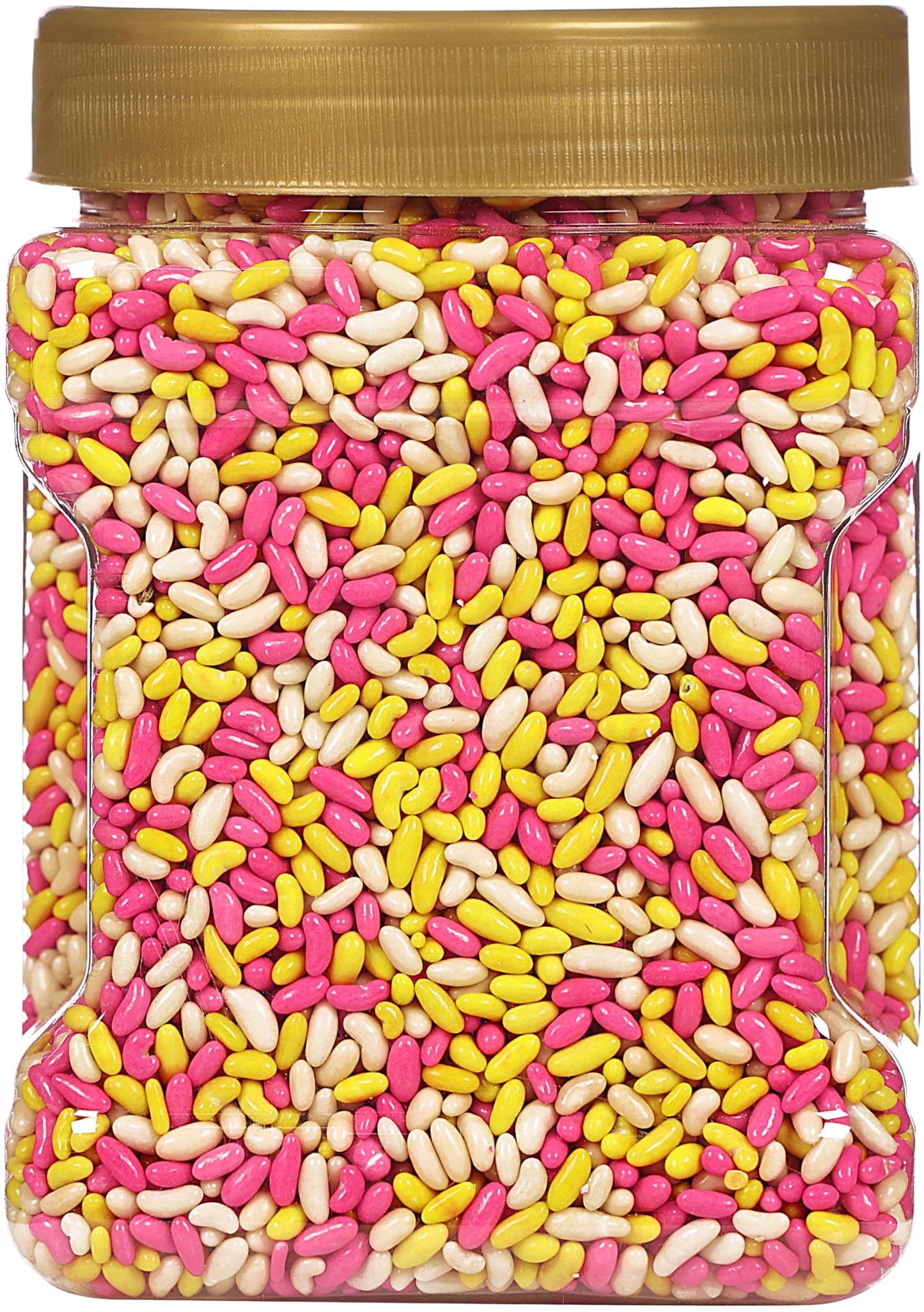 Rani Sugar Coated Fennel Candy 2lbs (32oz) 908g Bulk, PET Jar ~ Indian After Meal Digestive Treat | Vegan | Gluten Friendly | NON-GMO | Indian Origin