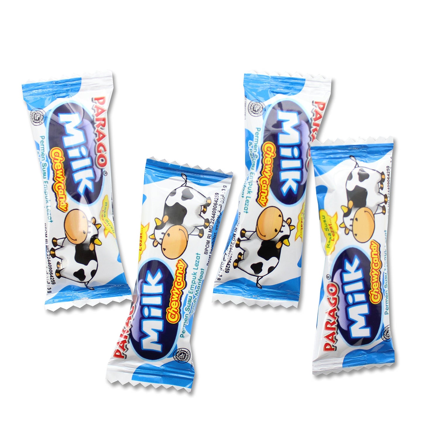 Jans Milk Chewy Candy Original Milk Flavor | Chewy and Non-Sticky Candy | Cholesterol-Free | Fat-Free | Low-Calories | Irresistible Treat for Kids and Adults 4.20 oz per bag (Pack of 1)