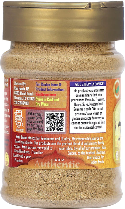Rani Tea (Chai) Masala Indian Spice Blend 3oz (85g) PET Jar ~ All Natural | Vegan | Gluten Friendly | Salt & Sugar Free | NON-GMO | No Colors | Indian Origin