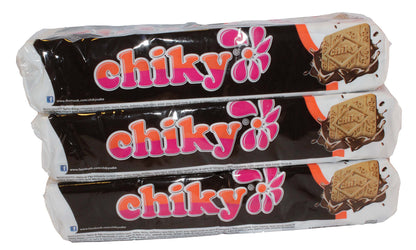 Pozuelo Chiky 16.9oz Cream Covered Cookies From Costa Rica (Pack of 3) (Chocolate)