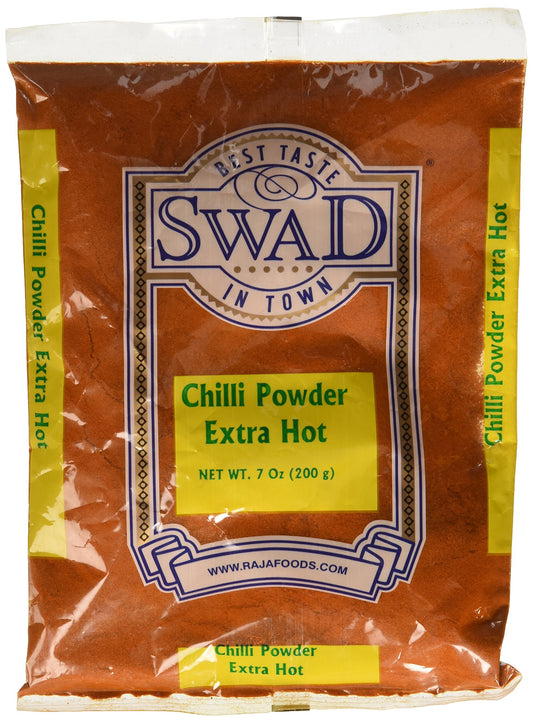 Swad Extra Hot Chilli Powder - 200 Grams