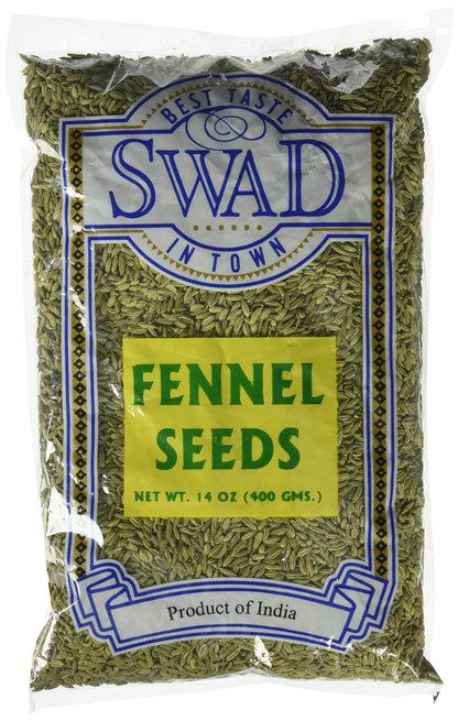 Great Bazaar Swad Fennel Seeds 14 Oz