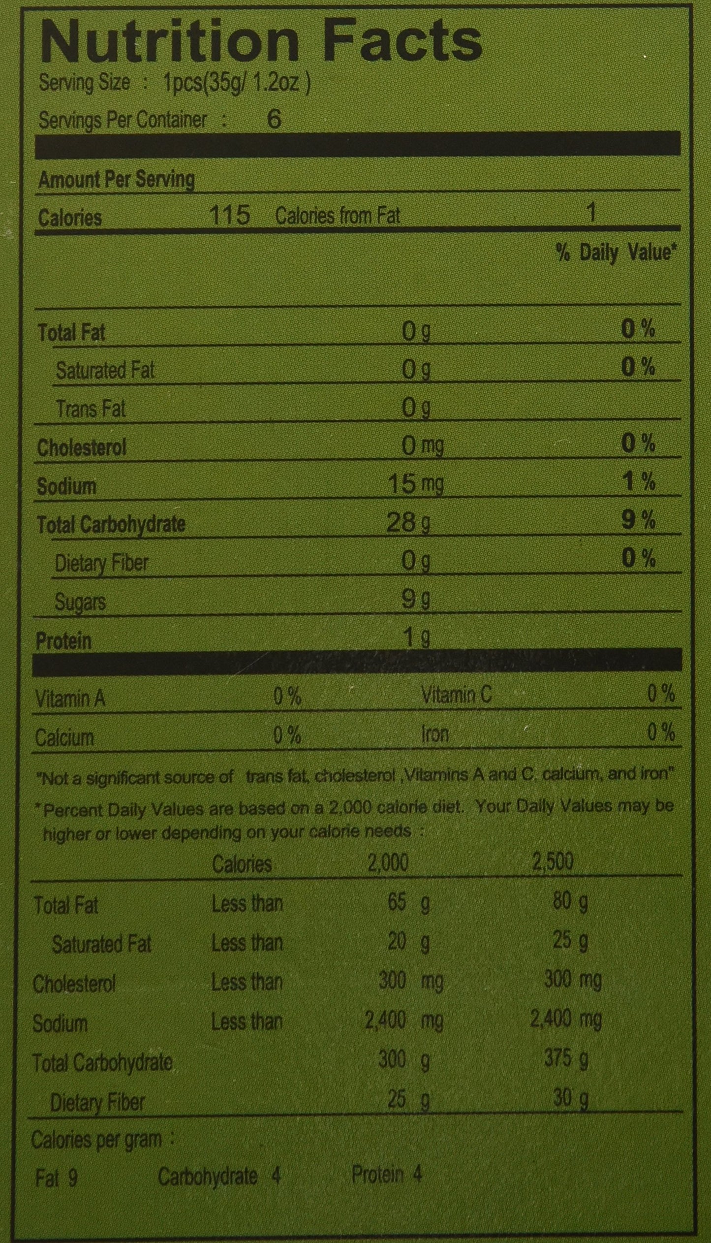 1 X Royal Family Japanese Green Tea Mochi - 7.4 Oz / 210g