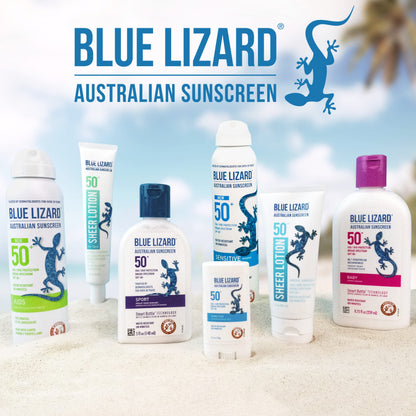 Blue Lizard Baby Mineral Sunscreen with Zinc Oxide, Water Resistant, UVA/UVB Protection with Smart Technology - Fragrance Free, Unscented, SPF 50-5 Fl Oz - Bottle