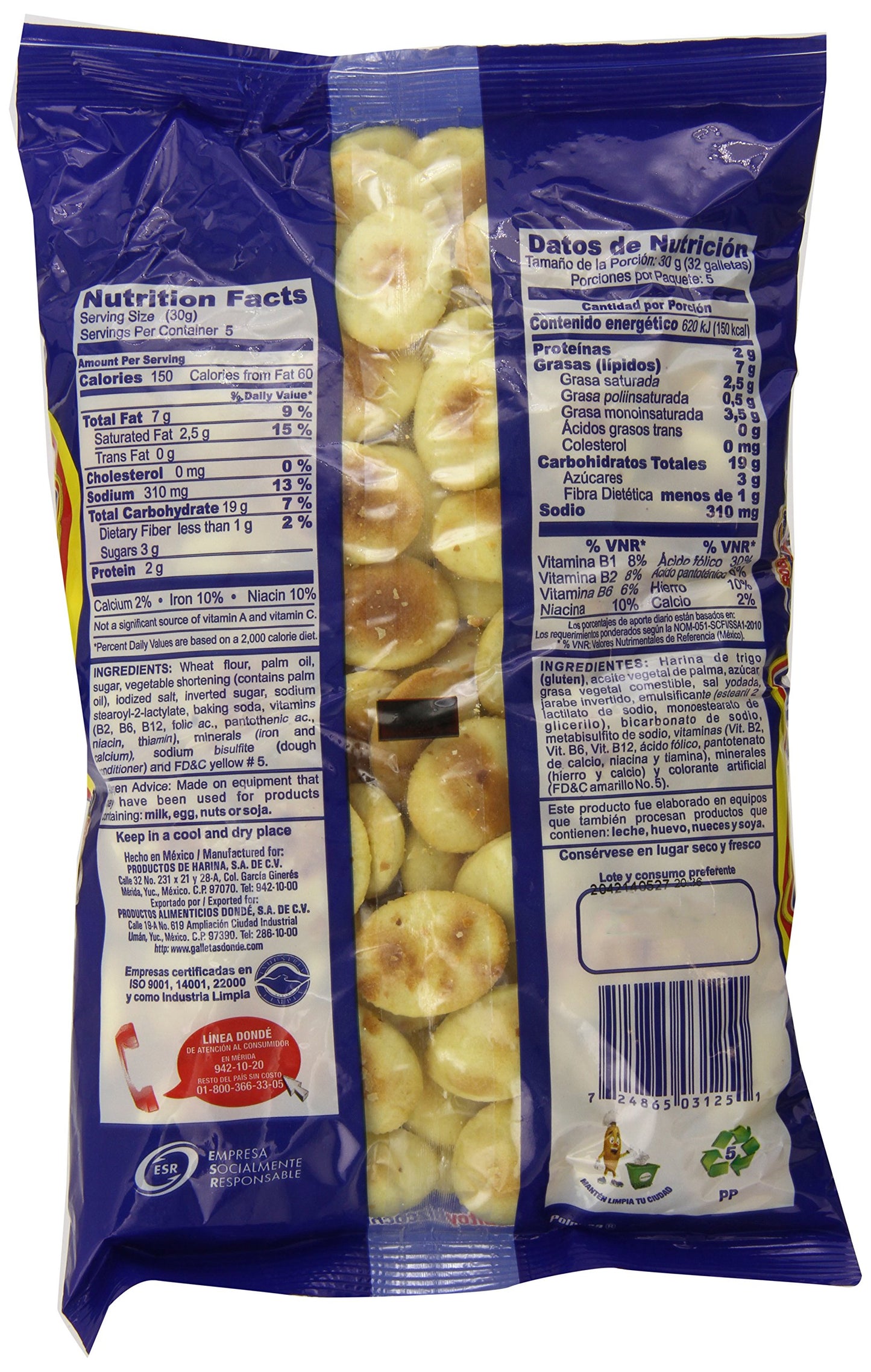 Donde Globitos Cookies, 5.29 Ounce (Pack of 12)