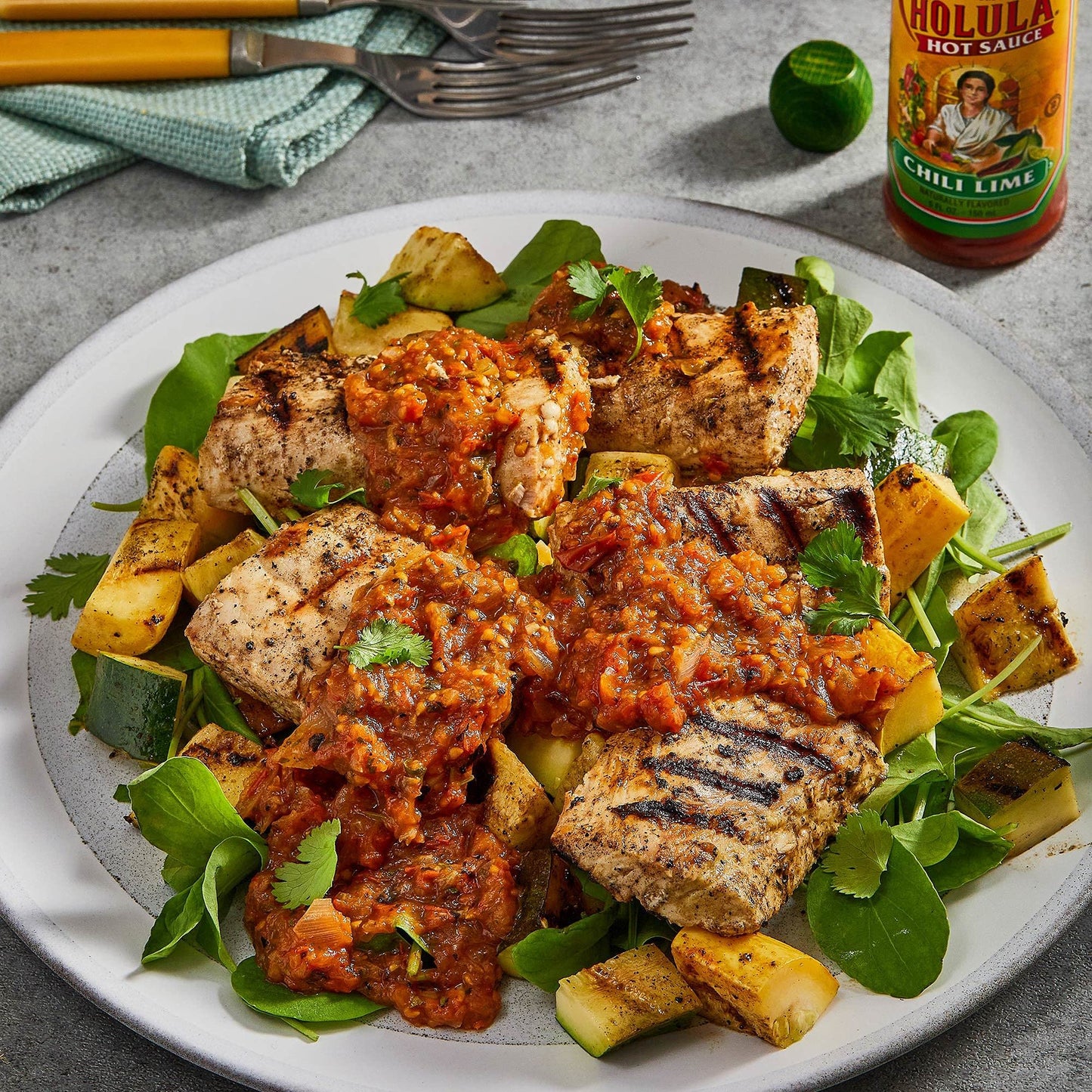 Cholula, Hot Sauce Lime, 5 Fl Oz
