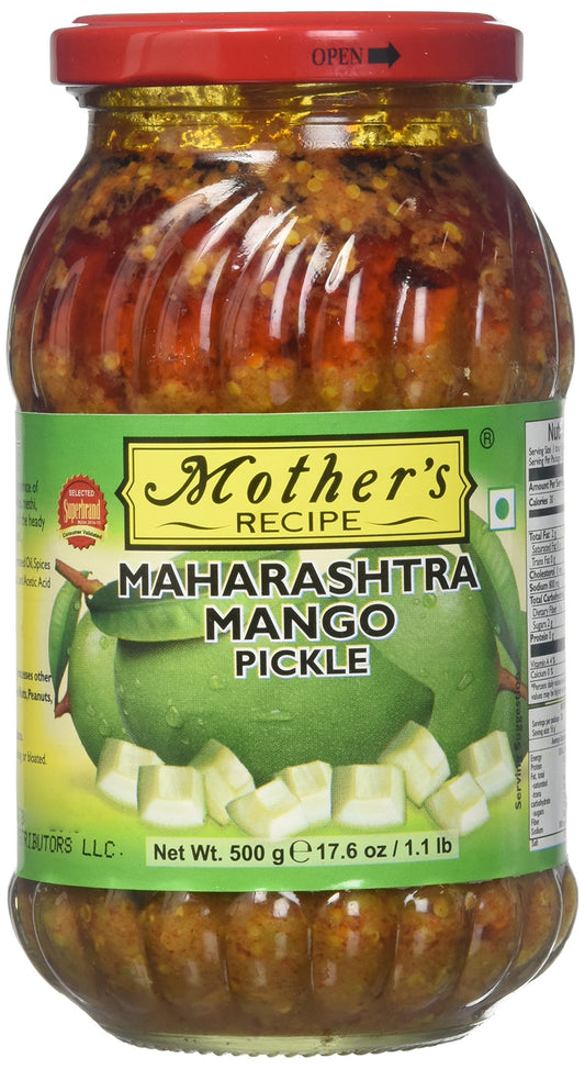 Mother's Recipe, Maharashtra Mango Pickle, 500 Grams(gm)