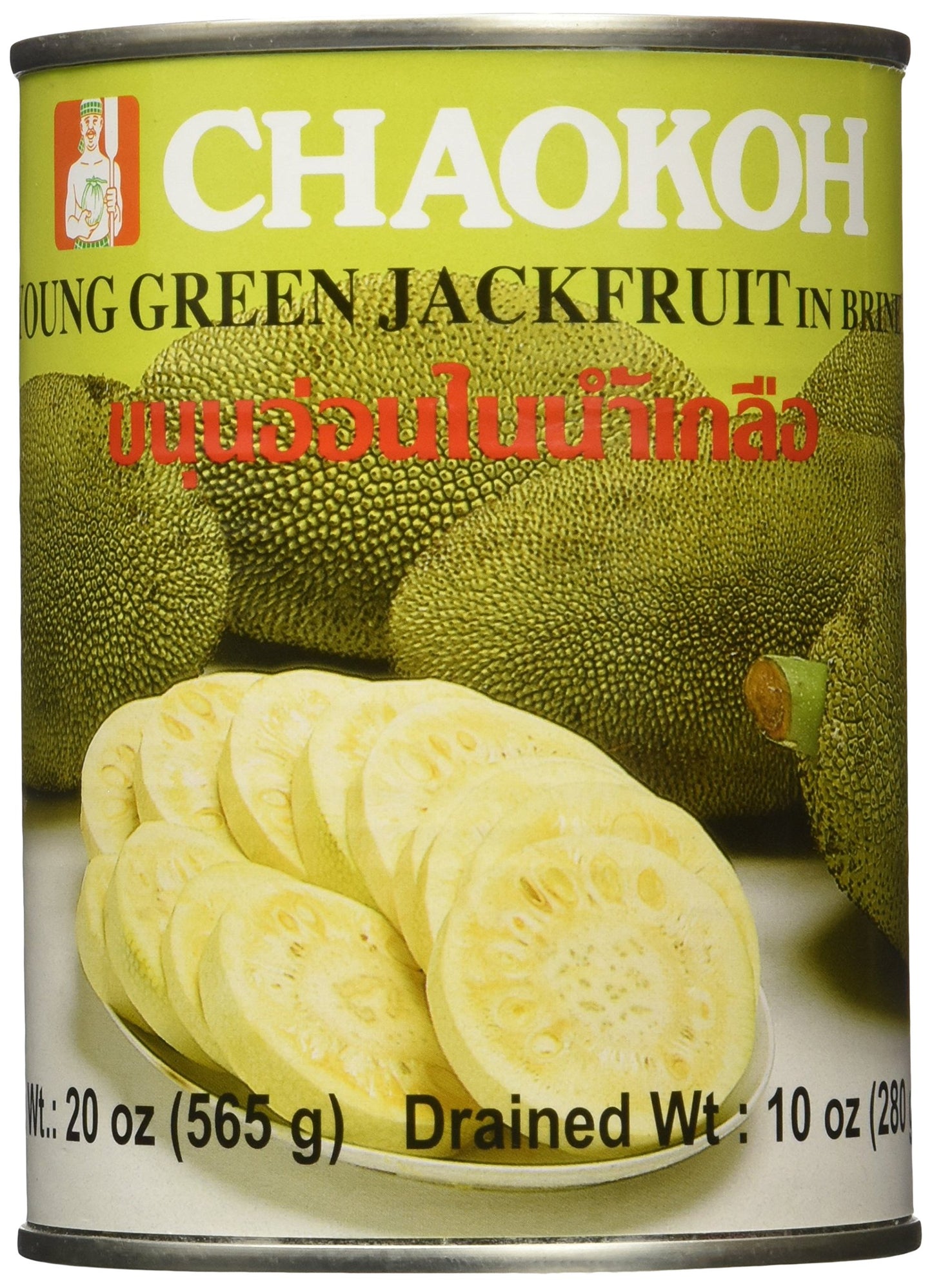 Young Green Jackfruit in Brine - Sliced (20 ounce)