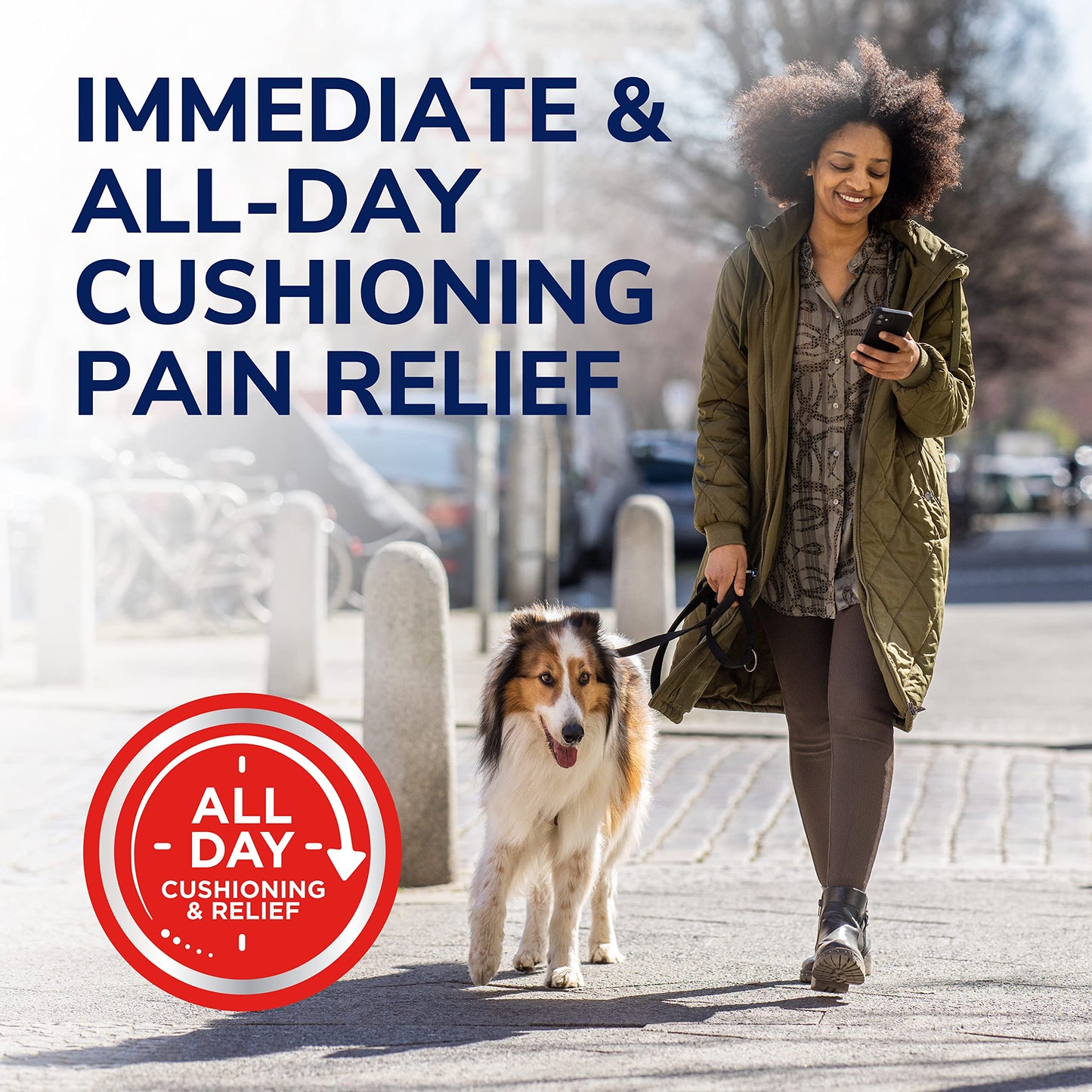 Dr. Scholl's Corn REMOVERS Seal & Heal Bandage with Hydrogel Technology, 6 ct // Removes Corns Fast and Provides Cushioning Protection Against Shoe Pressure and Friction for All-Day Pain Relief