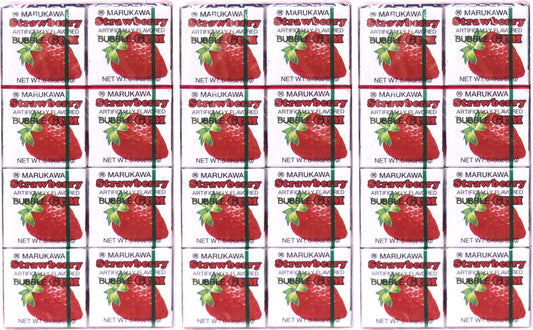 Marukawa Bubble Gum Strawberry 1.52oz (3 Pack)