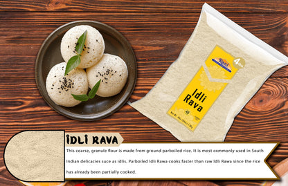 Rani Idly Rava (Parboiled Cream of Rice) 64oz (4lbs) 1.81kg ~ All Natural | Vegan | Gluten Friendly | NON-GMO | Indian Origin