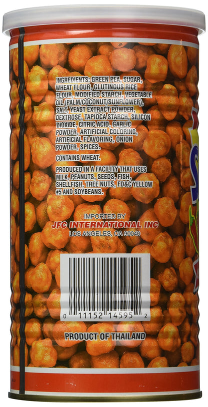 Hapi Snacks - Spicy Sriracha Peas - Chili Garlic Coated Green Peas (Net Wt. 9.9 Oz)
