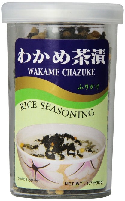 JFC Wakame Chazuke Furikake Rice Seasoning, 1.7 Ounce (Pack of 30)