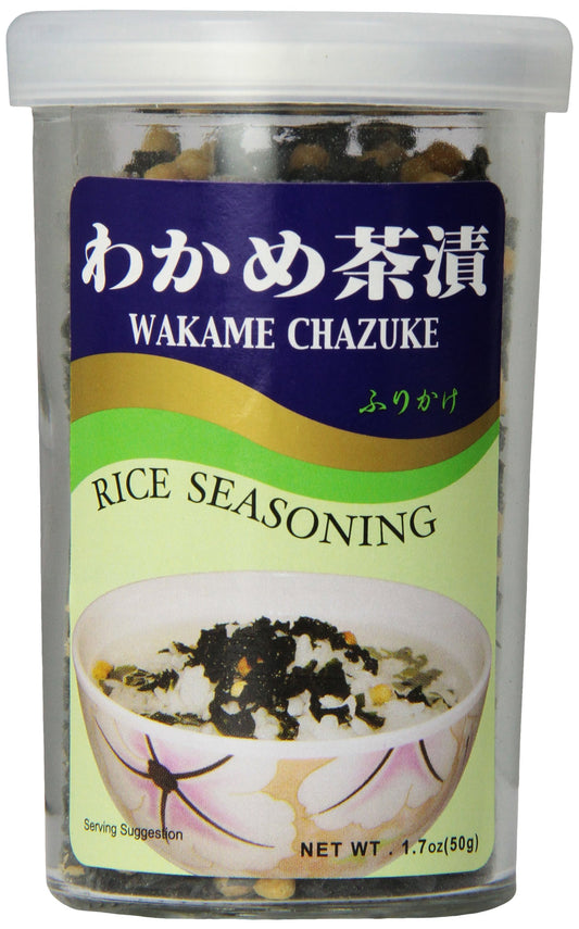 JFC Wakame Chazuke Furikake Rice Seasoning, 1.7 Ounce (Pack of 30)