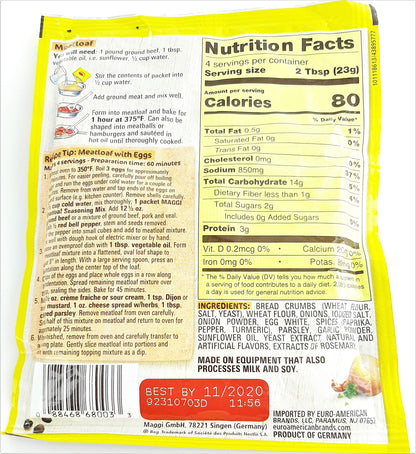 Maggi Mix Seasoning Hackbraten, 3.25 oz