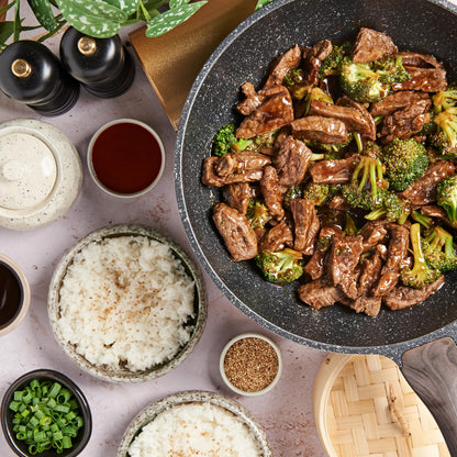 Lee Kum Kee Panda Brand Sauce for Broccoli Beef, 0g Trans Fat, No Artificial Flavors, No High Fructose Corn Syrup, Cholesterol Free, 8 Ounces (Pack of 6)