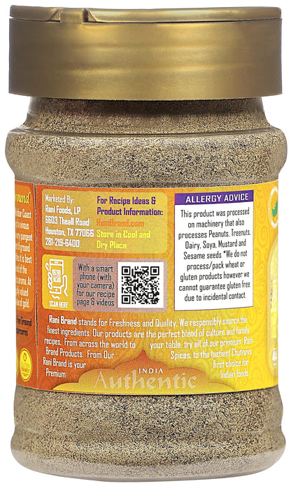 Rani Black Pepper Fine Powder 80 Mesh 3oz (85g) PET Jar ~ All Natural | Vegan | Gluten Friendly | NON-GMO | Kosher | Product of Vietnam