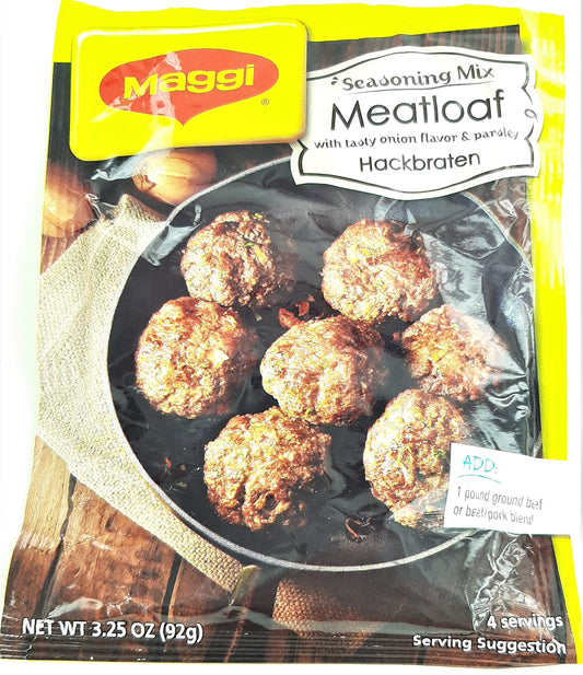 Maggi Mix Seasoning Hackbraten, 3.25 oz