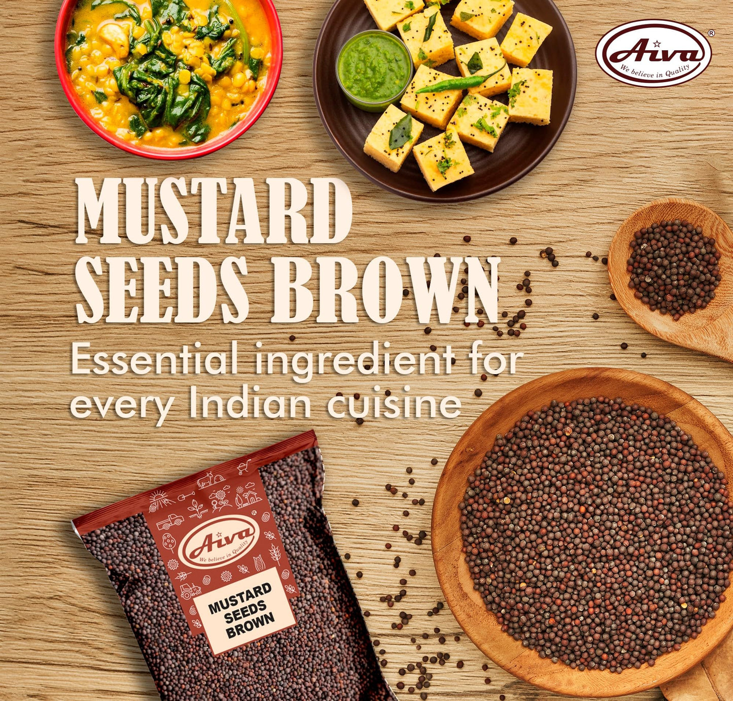 Indian Spice Mustard Seeds 7oz-
