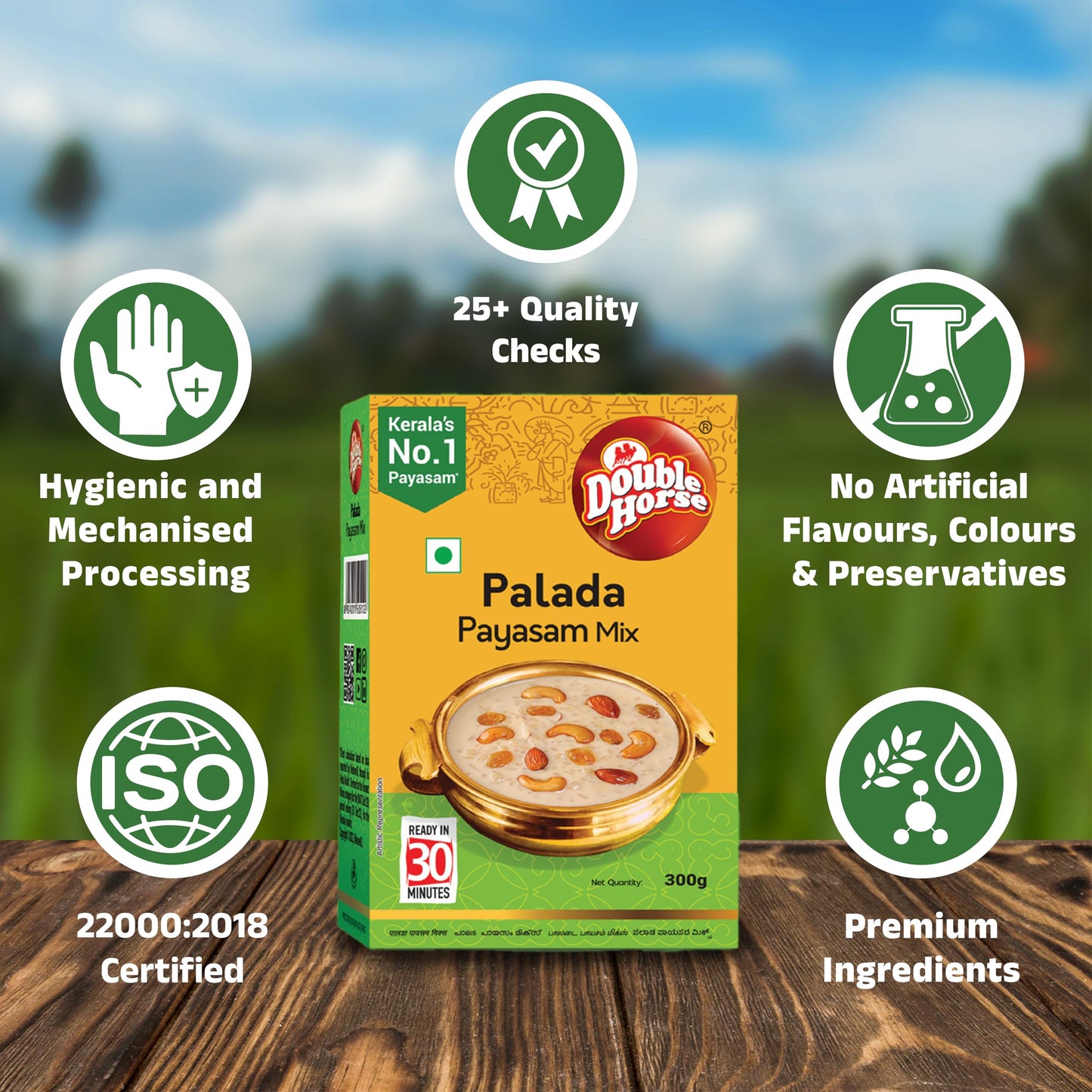 Double Horse Palada Payasam Mix 300 g (Pack of 1)