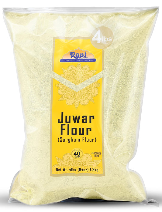 Rani Juwar (Sorghum) Flour 64oz (4lbs) 1.81kg Bulk ~ All Natural | Vegan | Gluten Friendly | NON-GMO | Kosher | Indian Origin
