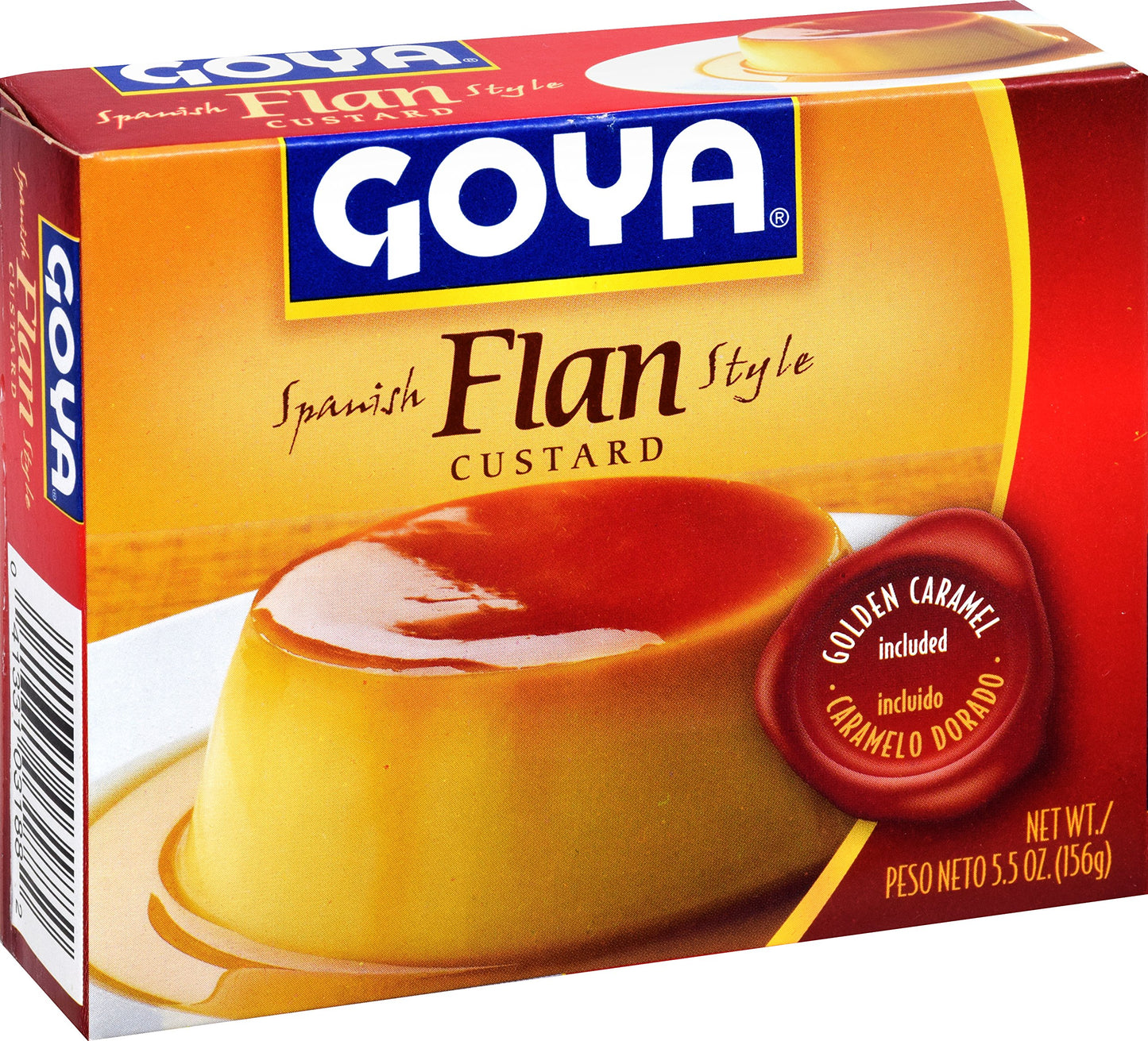 Goya Foods Flan Custard with Caramel, 5.5 Ounce (Pack of 36)